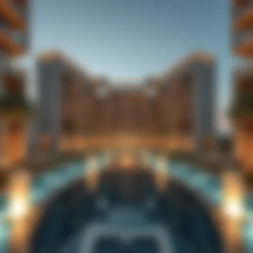 Stunning architectural view of Ritaj Dubai