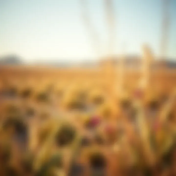 Vast expanse of Sahara Meadows showcasing diverse flora