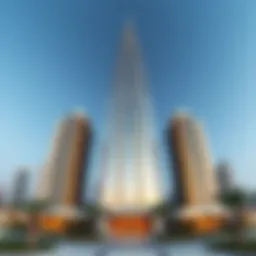 Stunning panoramic view of Sahara Tower 4 showcasing its architectural brilliance