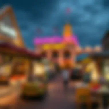 Vibrant marketplace in International City