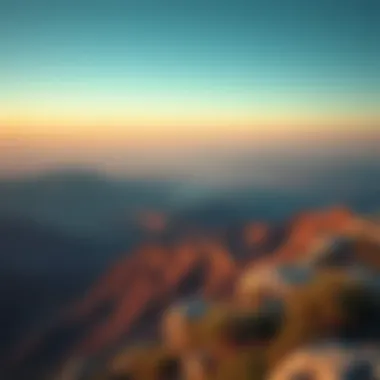 Adventurous Mountain Escapes Scenic mountain range offering outdoor adventures