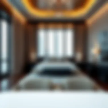 Elegant guest room featuring high-end amenities at Silkhaus