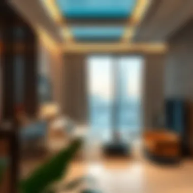 Luxury Living: Inside a Dubai Apartment Luxury apartment showcasing high-end living in Dubai