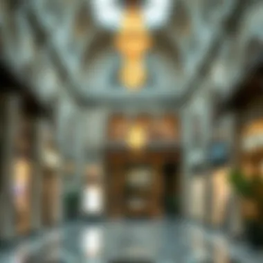 Interior Design of Souq Al Kabeer Interior layout of Souq Al Kabeer highlighting its commercial spaces