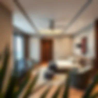 Contemporary Studio Flat Design Modern studio flat interior with contemporary decor