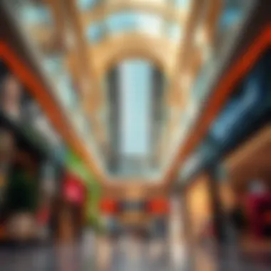 Vibrant Retail Experience at The Atrium Center Interior shot of the Atrium Center featuring vibrant retail spaces