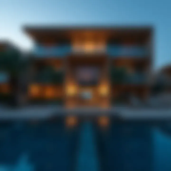 Architectural Mastery Architectural details of The Cove residences