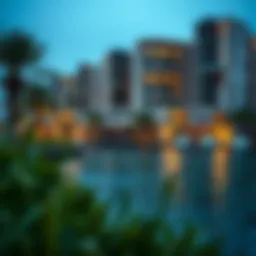 Stunning waterfront view of The Cove community