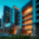Stunning architectural design of The Lofts Emaar showcasing modern luxury