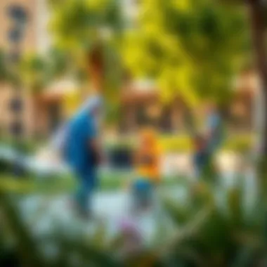 Community Living at The Lofts Emaar Vibrant community lifestyle at The Lofts Emaar with parks and leisure areas