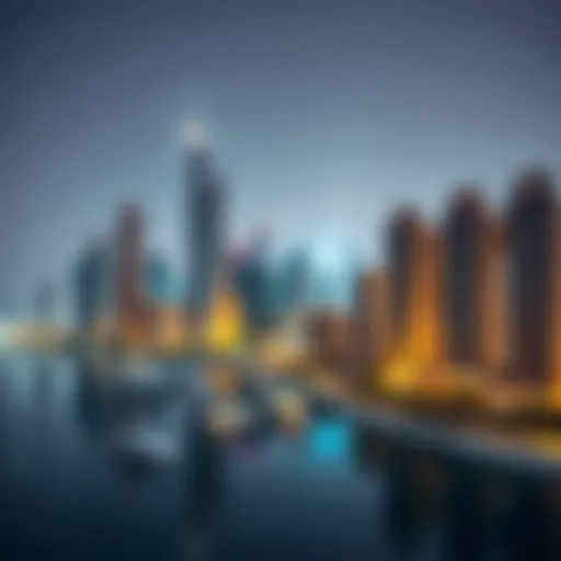 Stunning skyline of Dubai highlighting luxury properties