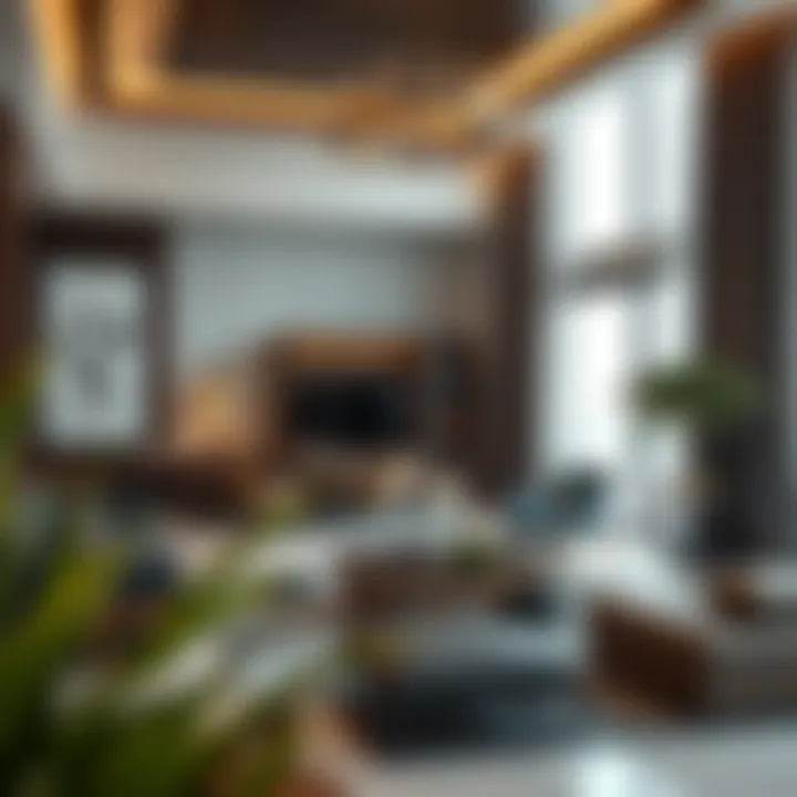 Cultural Influences in Interior Design Artistic representation of cultural influences in interior design