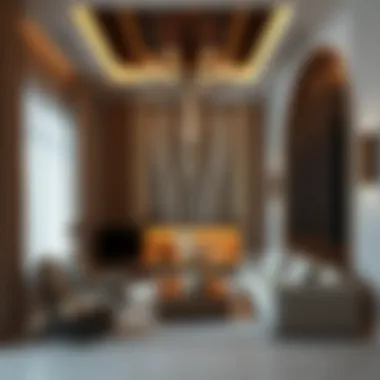 Luxury Residential Project Showcase Showcase of a luxury residential project highlighting intricate details