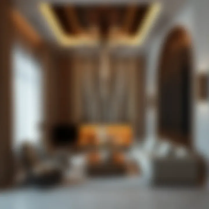 Luxury Residential Project Showcase Showcase of a luxury residential project highlighting intricate details