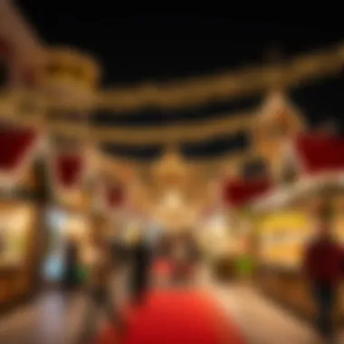An overview of bustling markets during holiday seasons