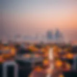 Stunning skyline view of Al Khail Community