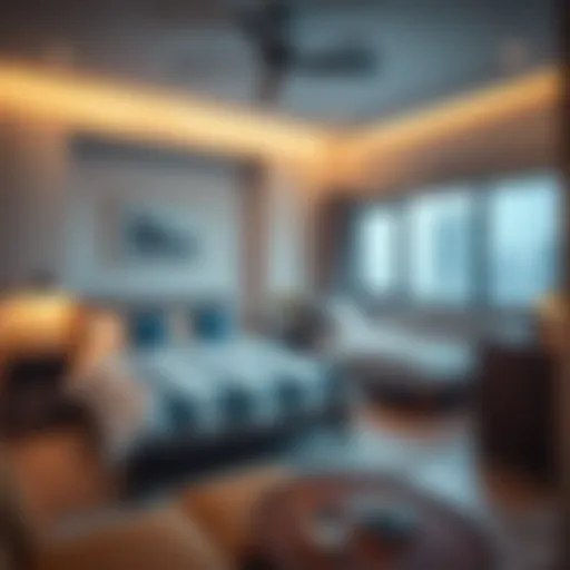 A cozy shared bedroom in Khalifa City