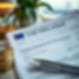 Visual representation of UAE visa documents