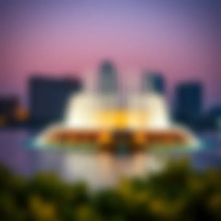 Cultural significance of Dubai Fountain during the holy month