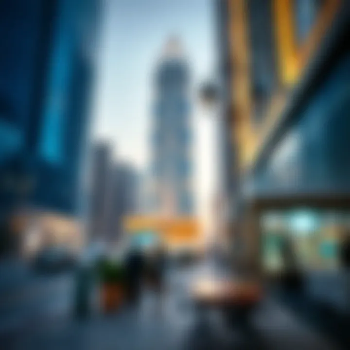 Cultural symbols of Dubai reflecting local business customs