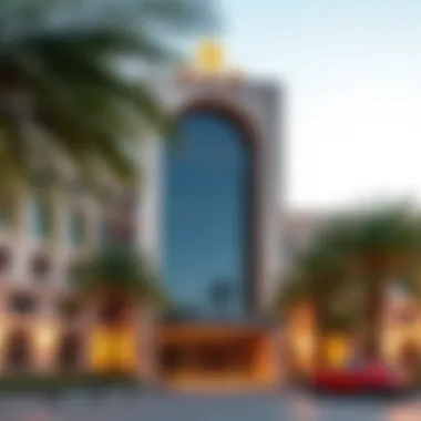 Educational Opportunities in Dubai A prestigious educational institution in Dubai illustrating educational options
