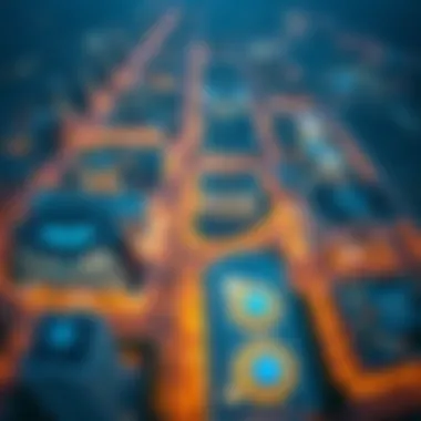 Aerial Perspective of مول هيلز Aerial view of مول هيلز showcasing its modern architecture