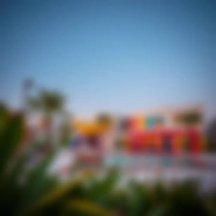 A vibrant community space in مول هيلز with recreational areas