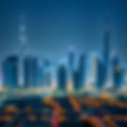 Dubai skyline highlighting real estate developments