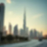 Dubai skyline showcasing economic growth
