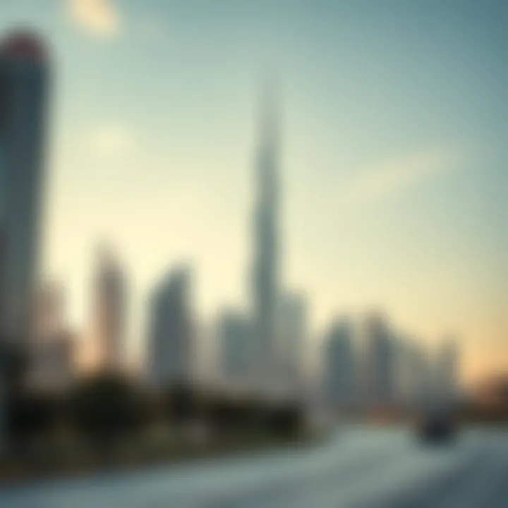 Dubai skyline showcasing economic growth