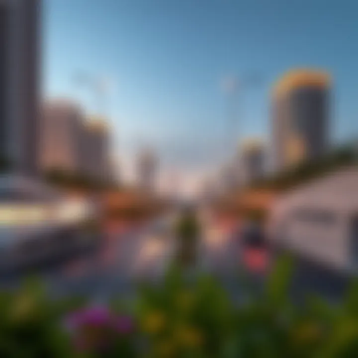 Envisioning the Future: Smart City Integrations Future smart city plan with toll systems in Dubai