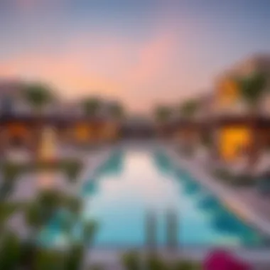 Luxurious Community Amenities in DubaiLand Lavish community amenities surrounding the villas in DubaiLand