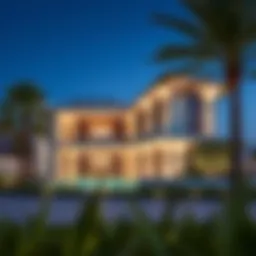 Stunning villa showcasing contemporary architecture in DubaiLand