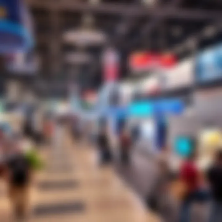 A bustling trade exhibition event hosted at World Trade Center Dubai